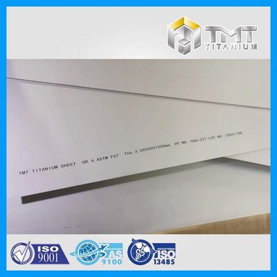 Tấm cấy ghép titan y tế GR.2/GR.3/GR.4/GR.1 dùng trong y tế